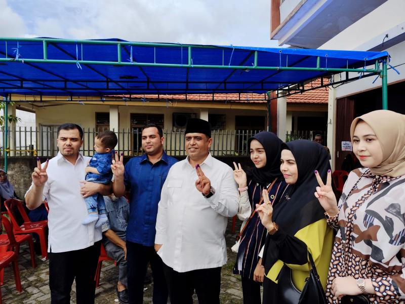 Cagubri M Nasir Kalah di TPS Sendiri
